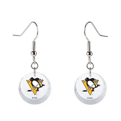 Pittsburgh Penguins Swarovski Women's Team Logo Earrings