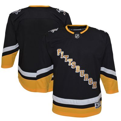 Youth Black Pittsburgh Penguins 2021/22 Alternate Premier Jersey