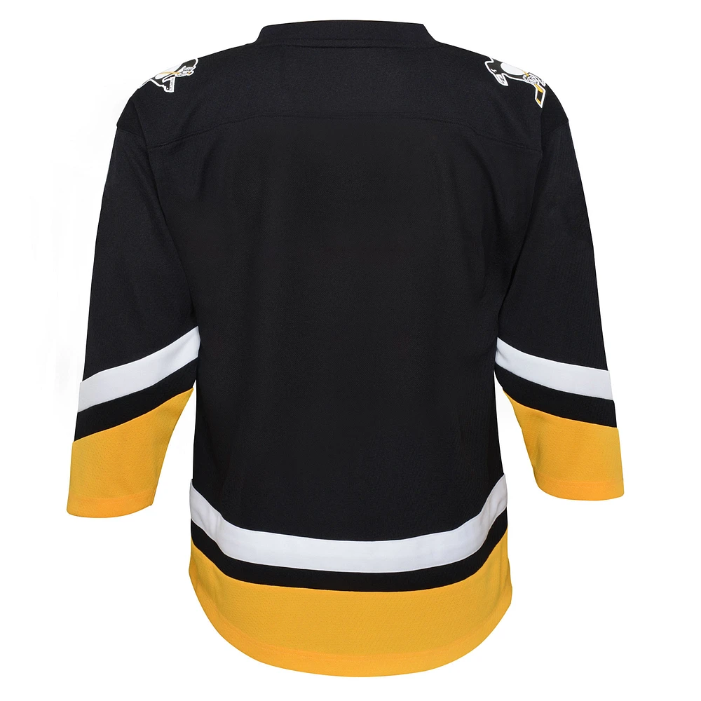 Youth Black Pittsburgh Penguins 2021/22 Alternate Replica Jersey