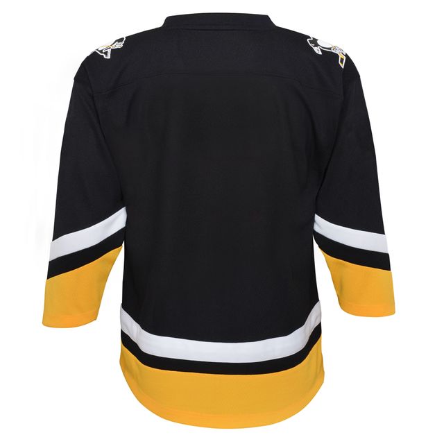 Junior remplaçant noir des Penguins de Pittsburgh 2021/22 - Réplique maillot