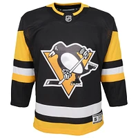 Youth Black Pittsburgh Penguins Home Premier Blank Jersey
