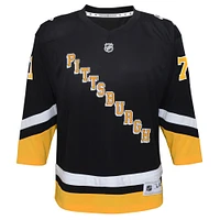 Youth Evgeni Malkin Black Pittsburgh Penguins 2021/22 Alternate Replica Player Jersey