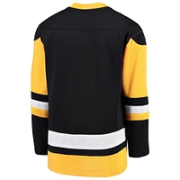 Maillot blanc réplique à domicile des Penguins de Pittsburgh noir Fanatics pour jeunes