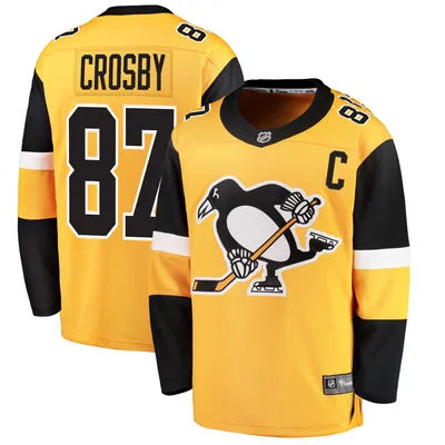 Lids Sidney Crosby Pittsburgh Penguins Profile Big & Tall Colorblock  Full-Zip Hoodie - Black