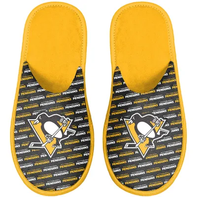 Pittsburgh Penguins FOCO Youth Team Scuff Slippers
