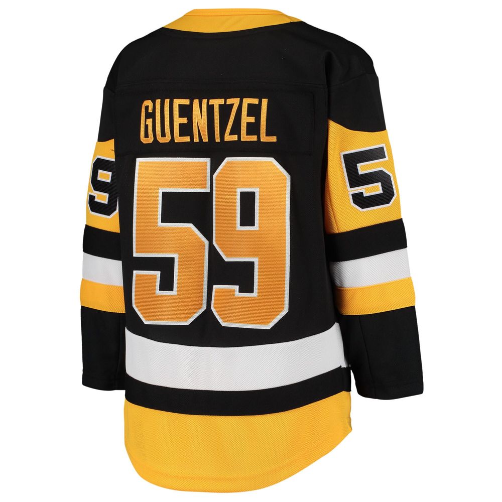 Youth Jake Guentzel Black Pittsburgh Penguins Home Premier Player Jersey