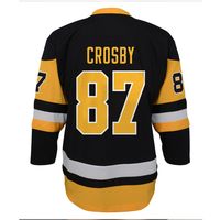 Youth Sidney Crosby Black Pittsburgh Penguins Home Replica Player - Jersey