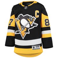 Youth Sidney Crosby Black Pittsburgh Penguins Premier Player Jersey