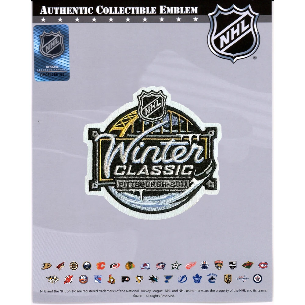 Pittsburgh Penguins vs. Washington Capitals 2011 NHL Winter Classic National Emblem Jersey Patch