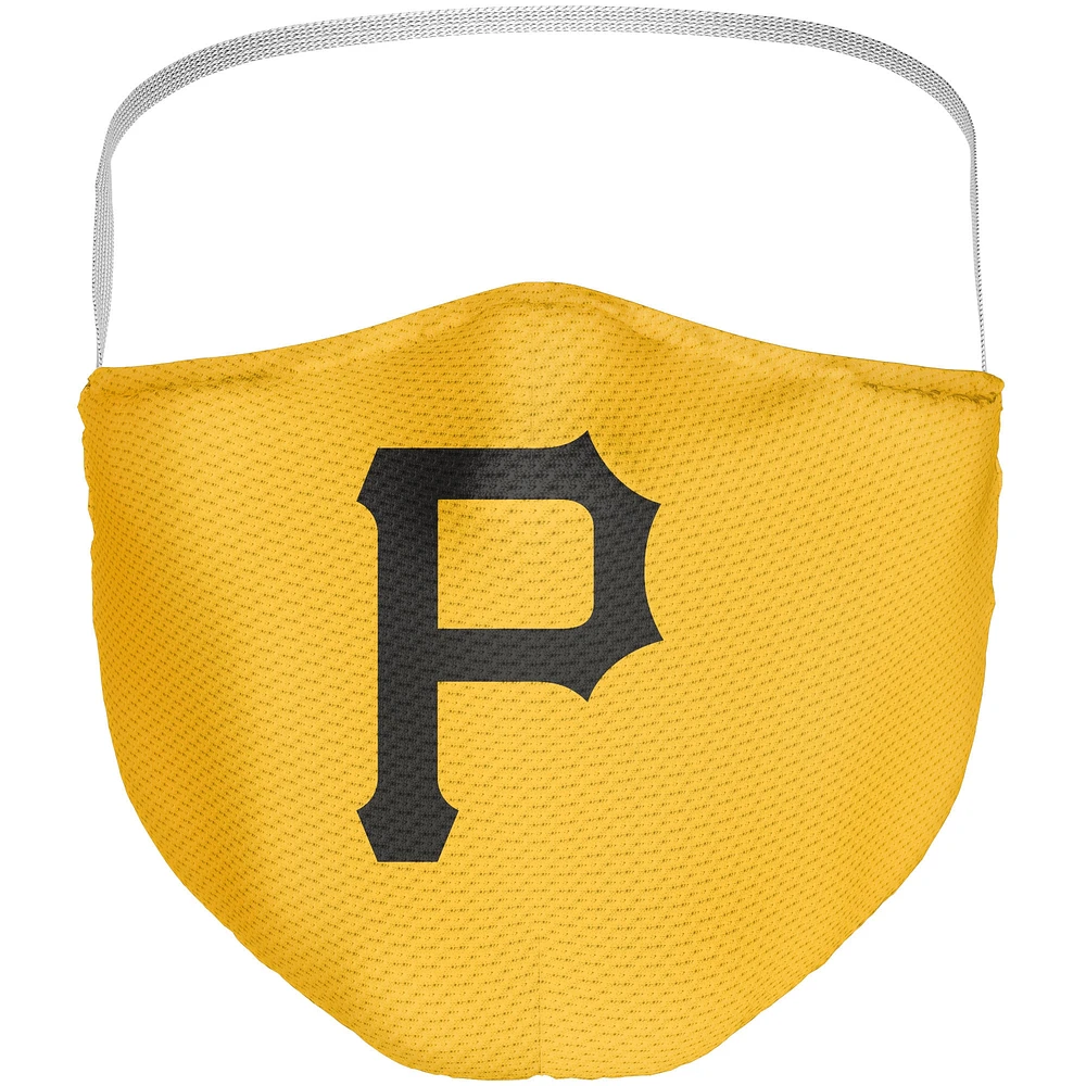 Adulte Fanatics Pittsburgh Pirates Couvre-visage avec logo intégral, paquet de 3