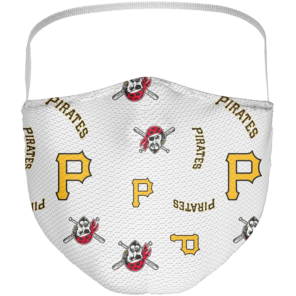 Adulte Fanatics Pittsburgh Pirates Couvre-visage avec logo intégral, paquet de 3