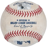 Andrew McCutchen Pittsburgh Pirates Autographed Game-Used Baseball vs. Philadelphia Phillies on April 14, 2024 with "GU 4-14-24" and "300th HR Game" Inscriptions