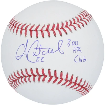 Andrew McCutchen Pittsburgh Pirates Autographed Rawlings Baseball with "300 HR Club" Inscription