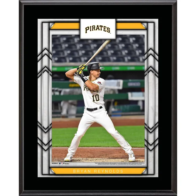 Youth Bryan Reynolds Black Pittsburgh Pirates Player Logo Jersey