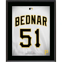 David Bednar Pittsburgh Pirates 10.5" x 13" Jersey Number Sublimated Player Plaque