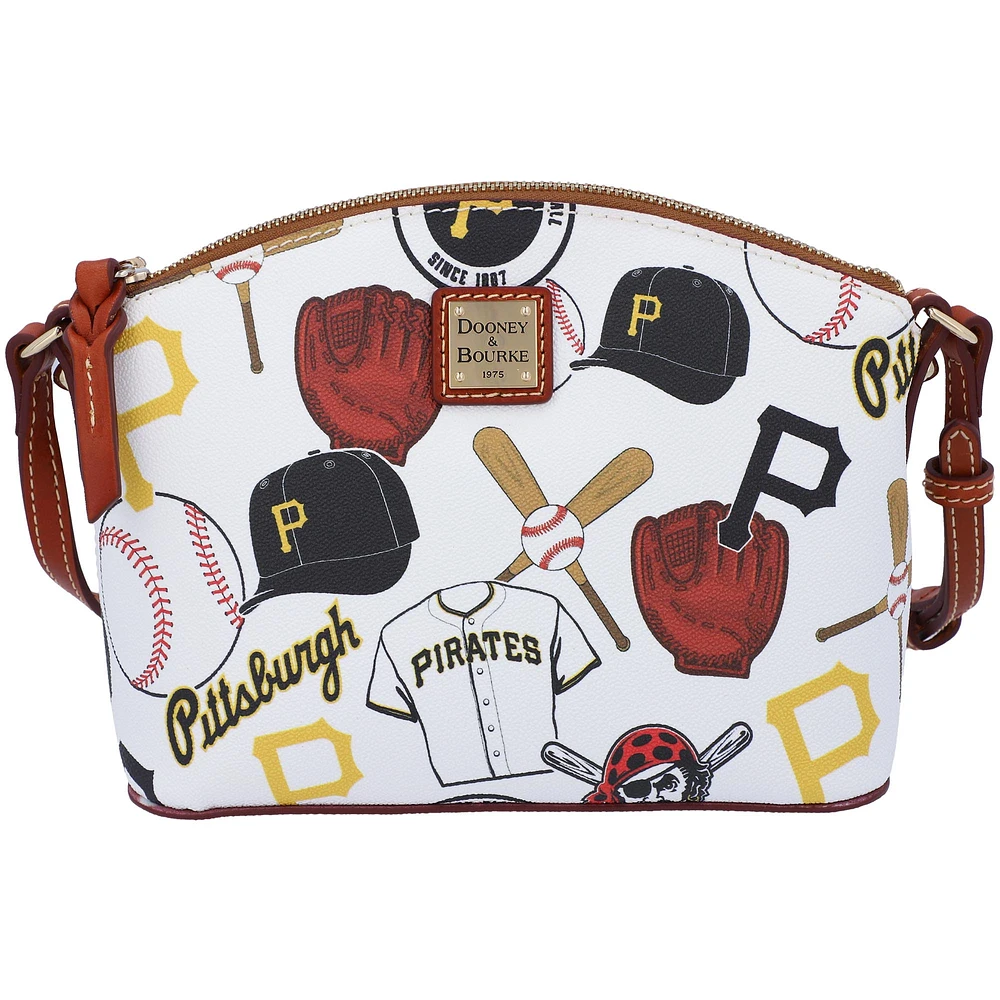 Dooney & Bourke Pittsburgh Pirates Gameday Suki Sac à bandoulière avec bracelet moyen