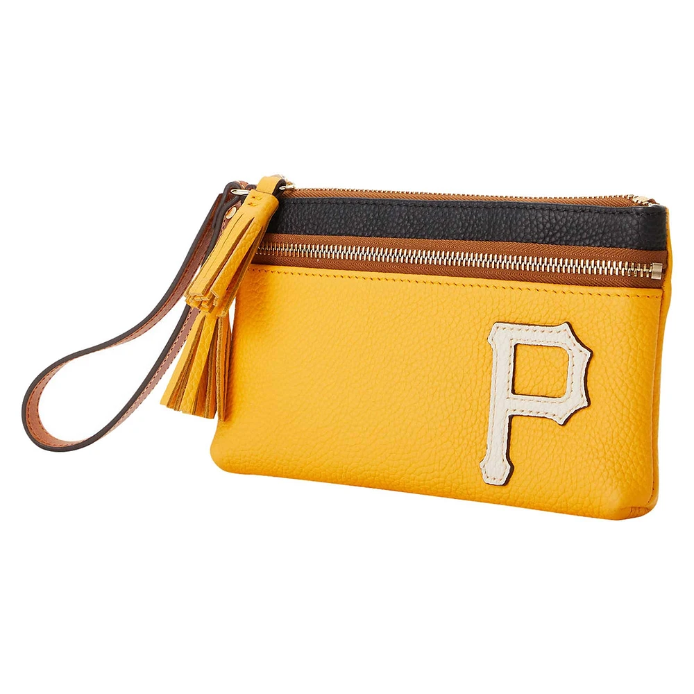 Dooney & Bourke Pittsburgh Pirates Infield Bracelet à double fermeture éclair