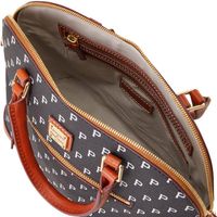 Dooney & Bourke Pittsburgh Pirates Signature Domed Zip Satchel Purse