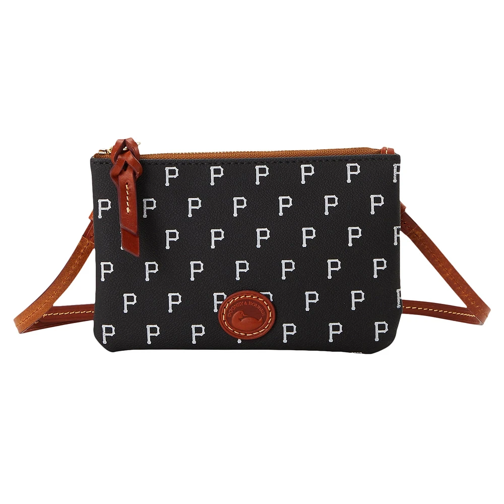 Dooney & Bourke Pittsburgh Pirates Sac à main à bandoulière avec fermeture éclair sur le dessus