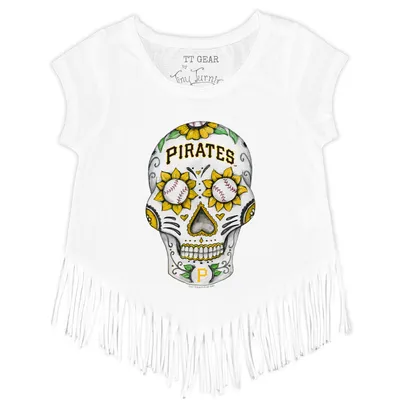 Pittsburgh Pirates Boy Teddy Tee Shirt Women's Medium / White