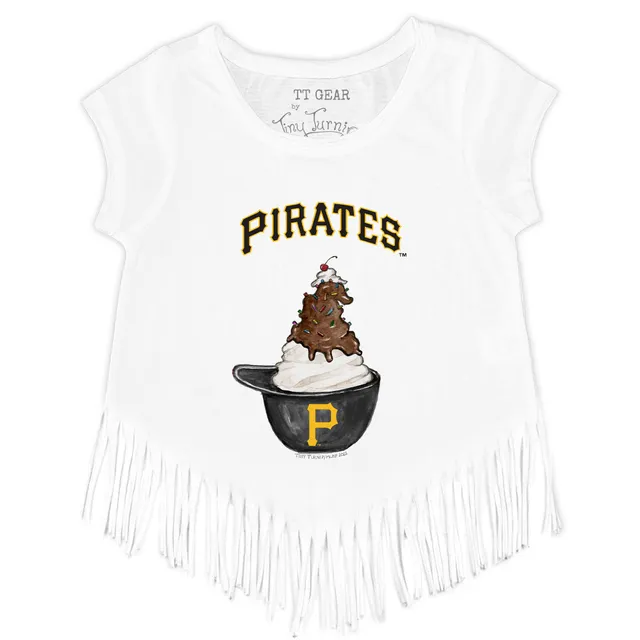 Lids Pittsburgh Pirates Tiny Turnip Women's Mom T-Shirt - White