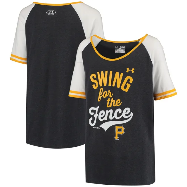 Lids Pittsburgh Pirates New Era Girls Youth V-Neck Tri-Blend T