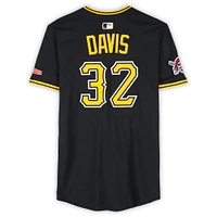 Maillot Nike noir n° 32 des Pirates de Pittsburgh, Henry Davis, utilisé lors du match contre les Orioles de Baltimore