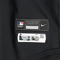 Maillot Nike noir n° 32 des Pirates de Pittsburgh, Henry Davis, utilisé lors du match contre les Orioles de Baltimore