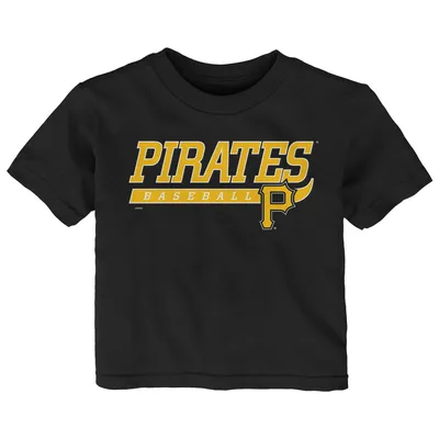 Pittsburgh Pirates Infant Take The Lead T-Shirt - Black