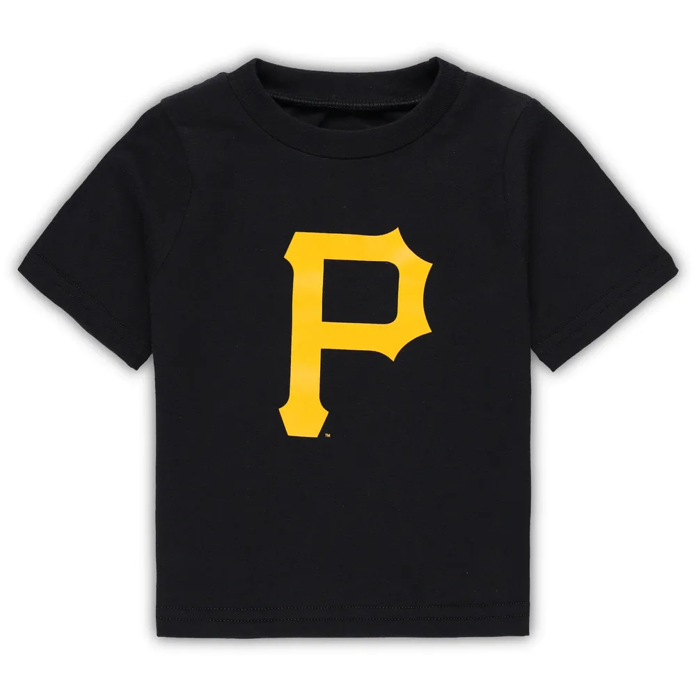 Fanatics Branded Women's Black Pittsburgh Pirates Official Logo Long Sleeve V-Neck T-Shirt - Black