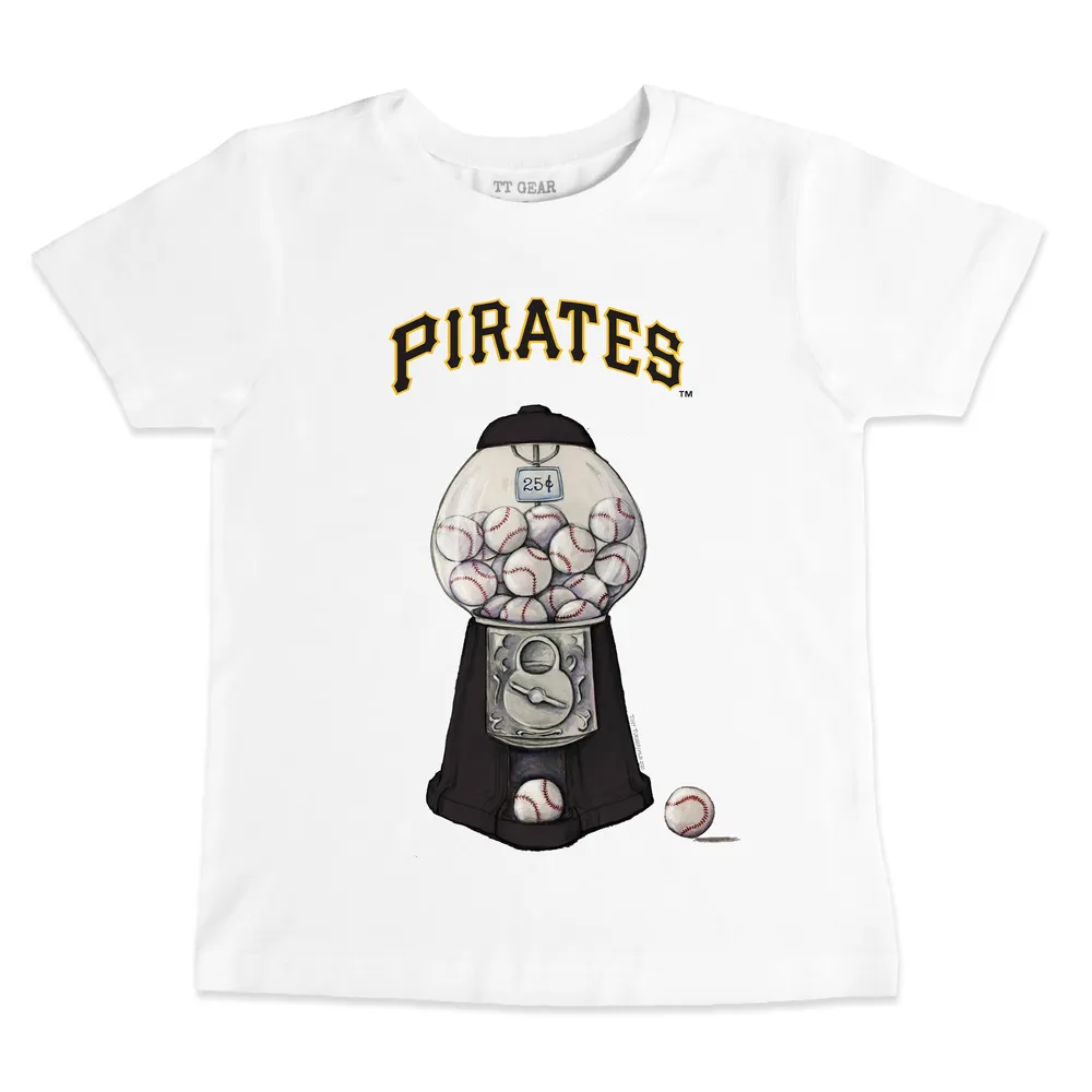 Lids Pittsburgh Pirates Tiny Turnip Women's Mom T-Shirt - White