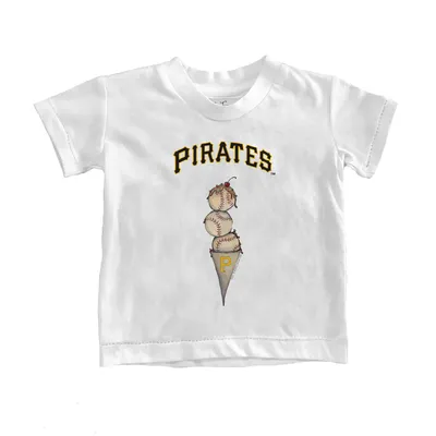 Lids Pittsburgh Pirates Tiny Turnip Youth Heart Lolly T-Shirt - White