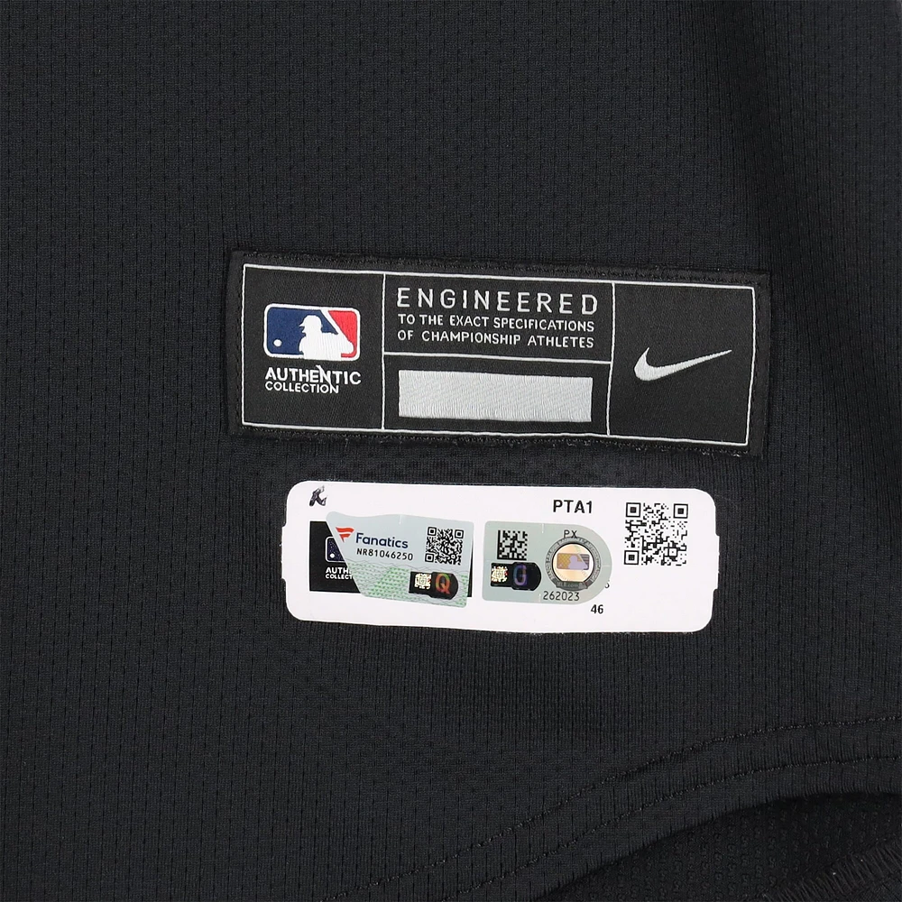 Maillot Nike noir n° 19 de Jared Triolo des Pirates de Pittsburgh, utilisé lors des matchs des 10 et 14 mars 2025