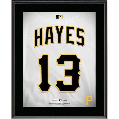 Ke'Bryan Hayes Pittsburgh Pirates 10.5" x 13" Jersey Number Sublimated Player Plaque