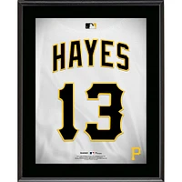Ke'Bryan Hayes Pittsburgh Pirates 10.5" x 13" Jersey Number Sublimated Player Plaque