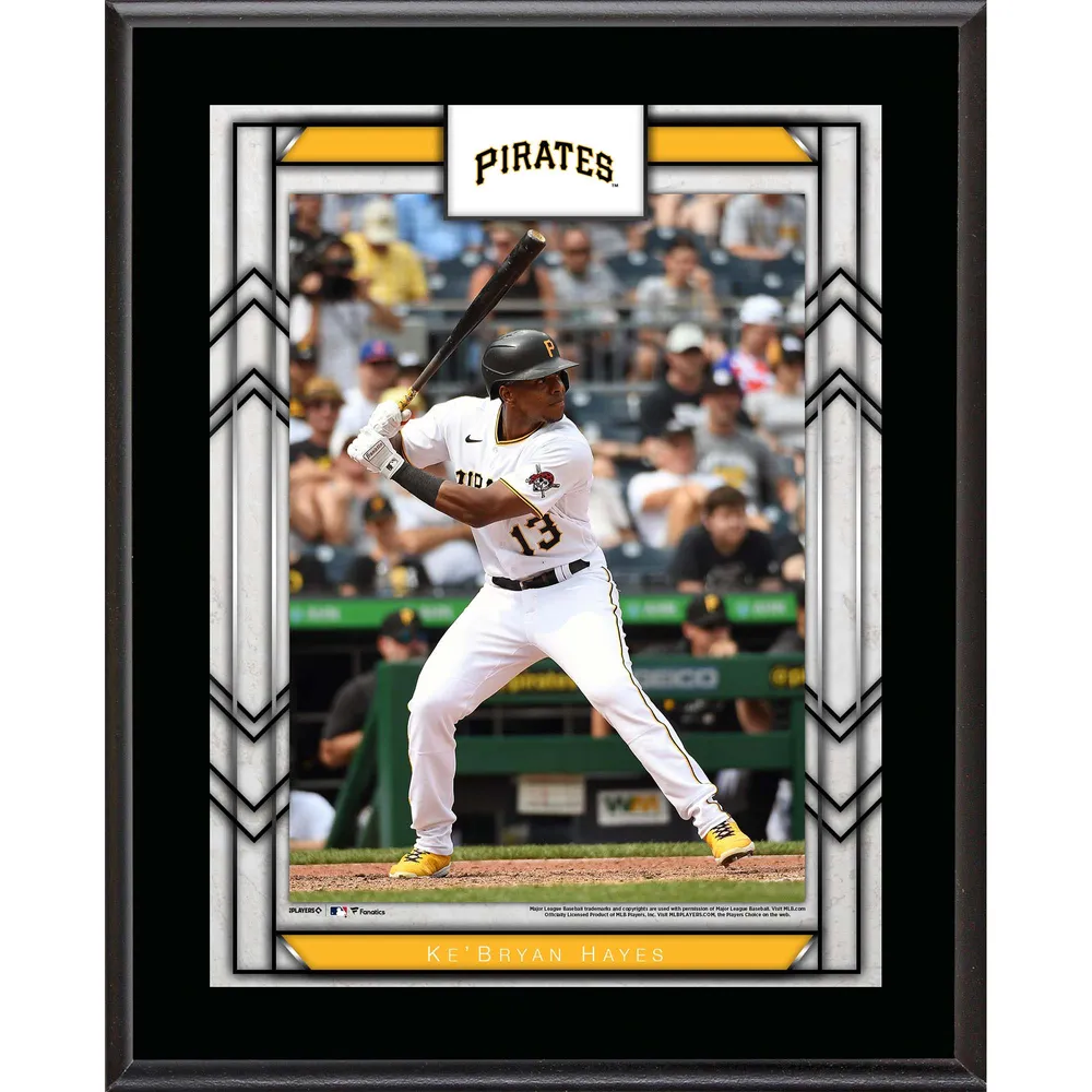 Lids Ke'Bryan Hayes Pittsburgh Pirates Fanatics Authentic Framed 10.5 x  13 Sublimated Player Plaque