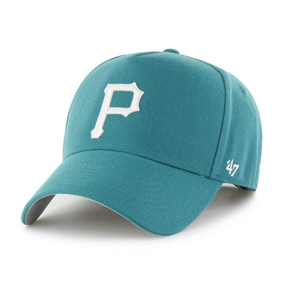 Casquette ajustable pour homme '47 Teal Pittsburgh Pirates Ballpark Offside