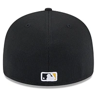 Men's New Era  Black Pittsburgh Pirates 2025 Spring Training Low Profile 59FIFTY Fitted Hat