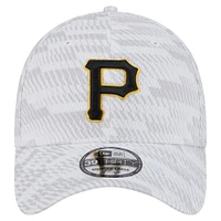 Men's New Era  White Pittsburgh Pirates Graded 39THIRTY Stretch Fit Hat