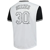 T-shirt blanc Birdeye de grande taille des Pirates Pittsburgh pour homme avec profil Paul Skenes