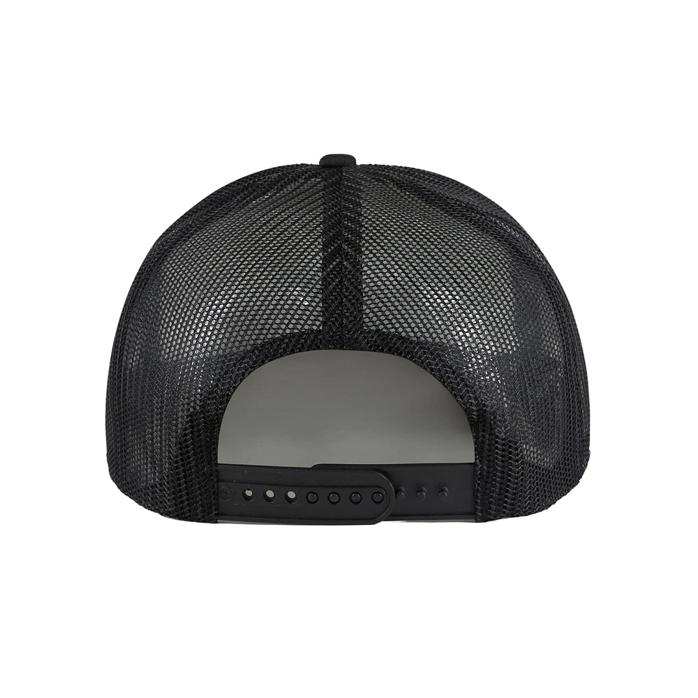 Men's '47 Black Pittsburgh Pirates Lift Off Foam Front Mesh Trucker Adjustable Hat