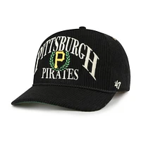 Casquette ajustable Pitchout Rope Hitch noire '47 pour homme des Pirates de Pittsburgh