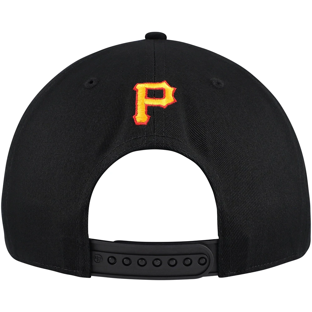 Chapeau réglable Premier Hitch de la collection Wax Pack des Pirates de Pittsburgh '47 noirs pour hommes