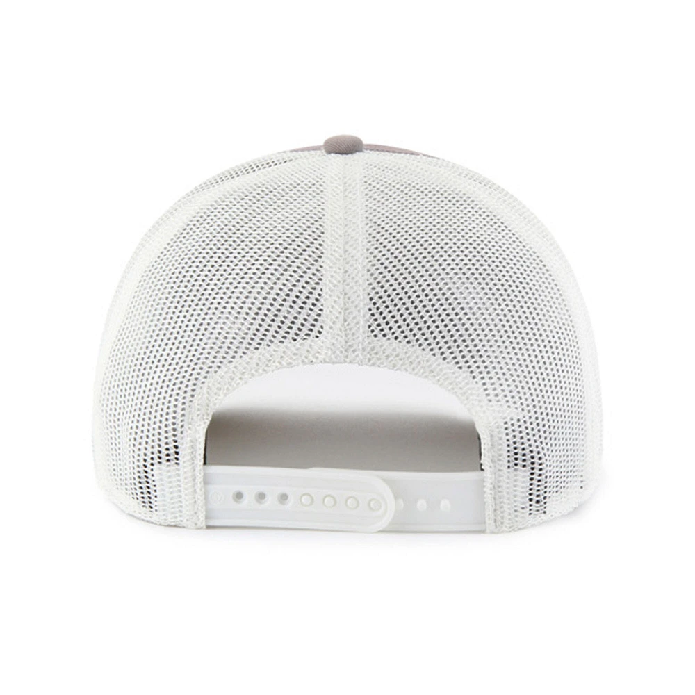 Casquette ajustable pour homme '47 Pittsburgh Pirates Tide Sweep Rope Trucker gris/blanc