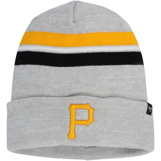 Pittsburgh Steelers '47 Monhegan Cuffed Knit Hat - Gray