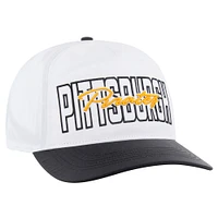 Men's '47 White Pittsburgh Pirates Lineman Hitch Adjustable Hat