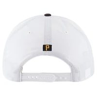 Casquette ajustable blanche '47 Pittsburgh Pirates Lineman Hitch pour homme