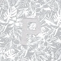 Chemise boutonnée Antigua grise pour homme, motif Pirates de Pittsburgh, collection Resort