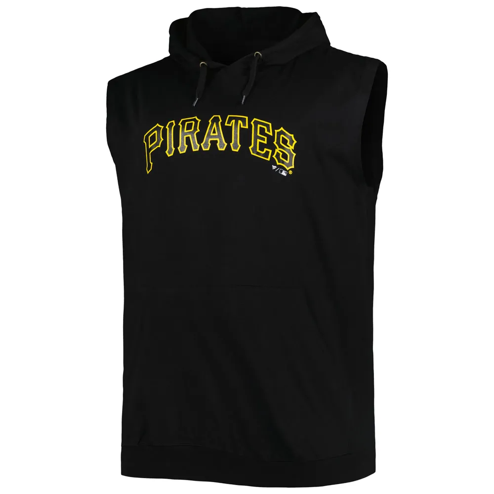 Profile Men's Black Pittsburgh Pirates Jersey Pullover Muscle