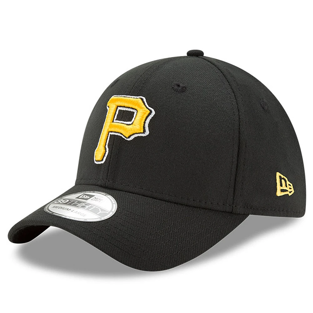 Men's Black Pittsburgh Pirates MLB Team Classic Alternate 39THIRTY Flex Hat